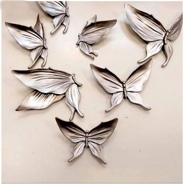 دیوارکوب طرح پروانه مجموعه 7 عددی ونداهایپر
