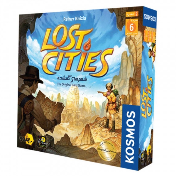 بازی فکری بازی کن مدل Lost Cities